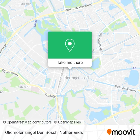 Oliemolensingel Den Bosch map