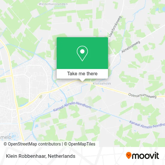 Klein Robbenhaar map