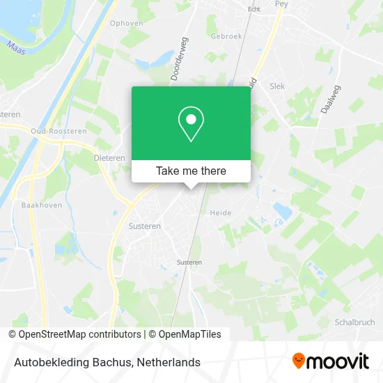 Autobekleding Bachus Karte