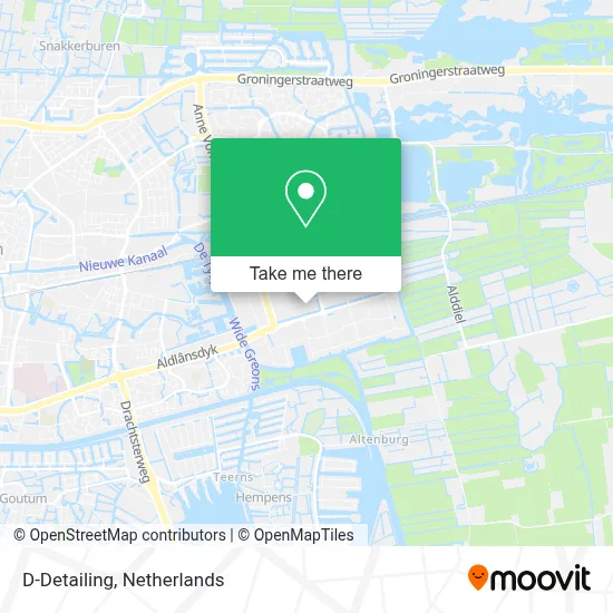 D-Detailing map