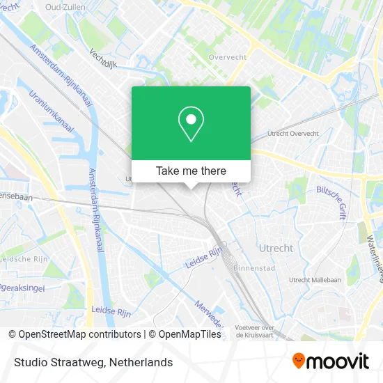 Studio Straatweg map