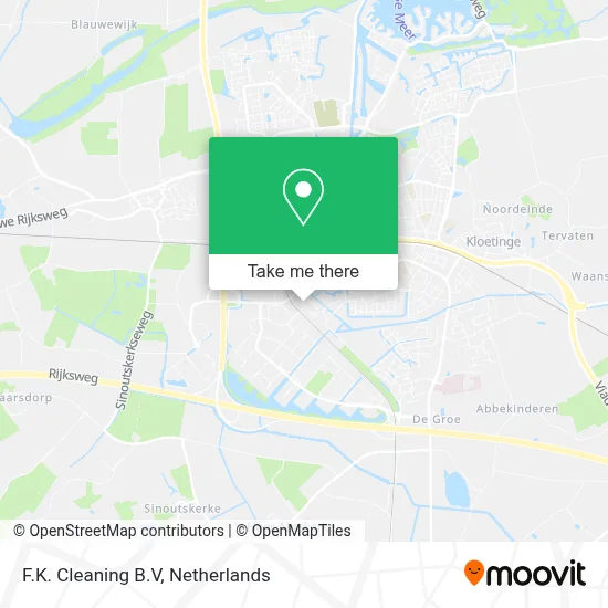 F.K. Cleaning B.V map