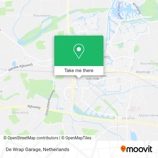 De Wrap Garage Karte