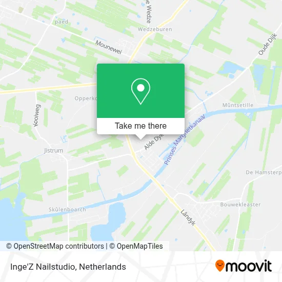 Inge'Z Nailstudio map