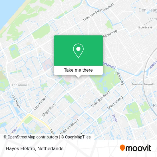 Hayes Elektro map