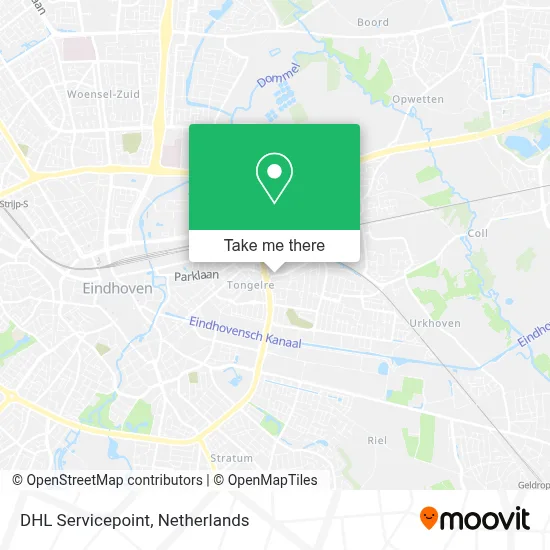 DHL Servicepoint Karte