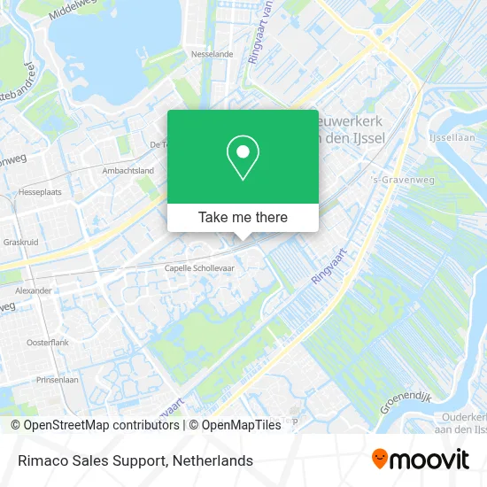 Rimaco Sales Support map