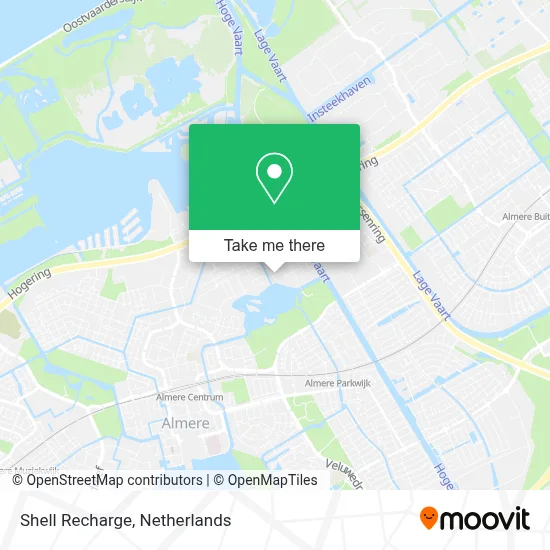 Shell Recharge map