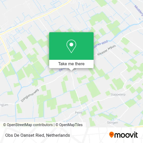 Obs De Oanset Ried map