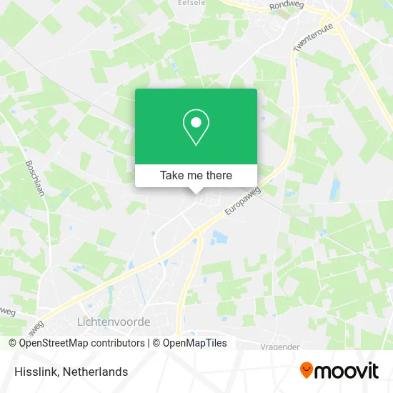 Hisslink map