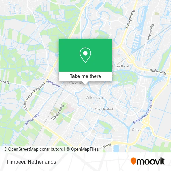 Timbeer map
