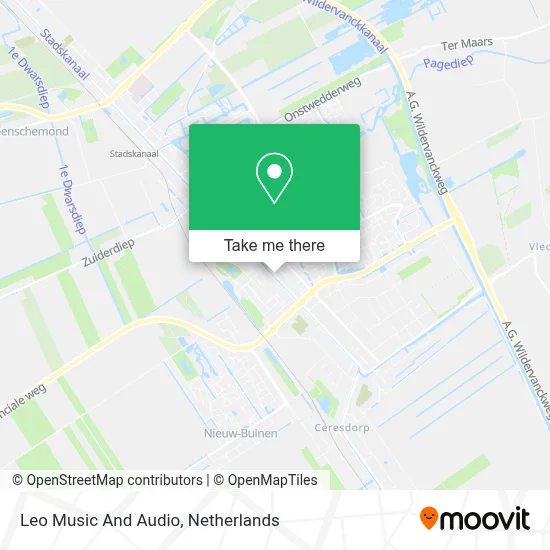 Leo Music And Audio map
