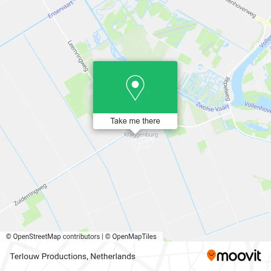 Terlouw Productions map
