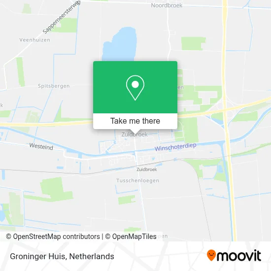 Groninger Huis map