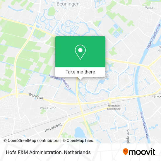Hofs F&M Administration map