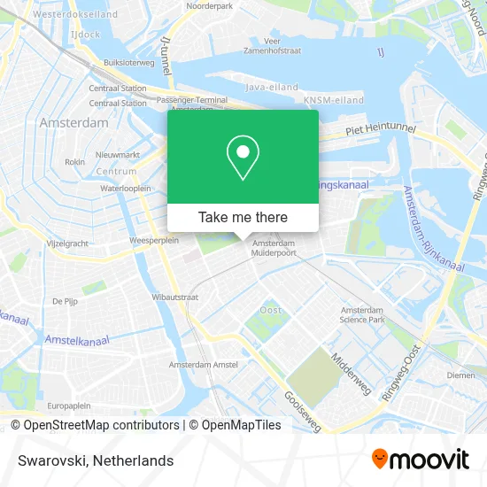 Swarovski map