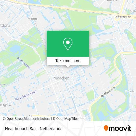 Healthcoach Saar map