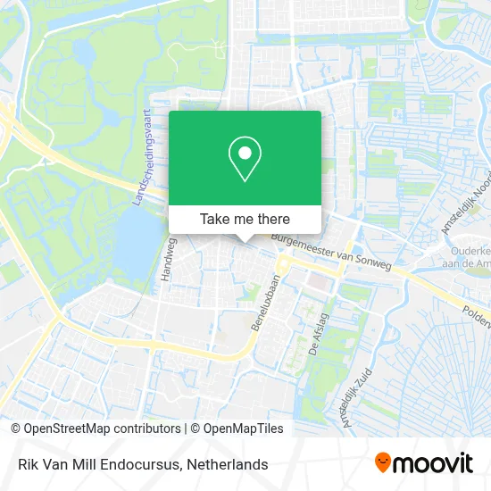 Rik Van Mill Endocursus map