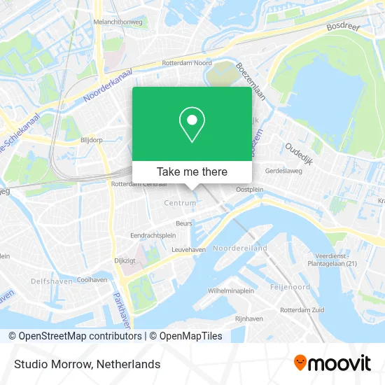 Studio Morrow map