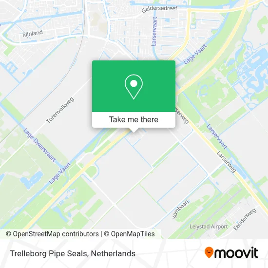Trelleborg Pipe Seals map