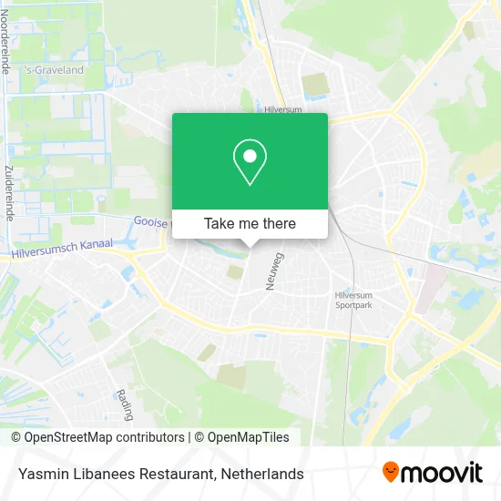 Yasmin Libanees Restaurant map