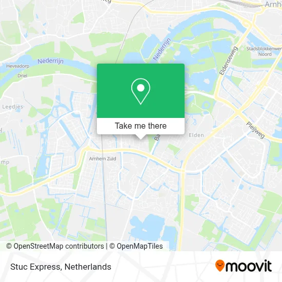 Stuc Express map