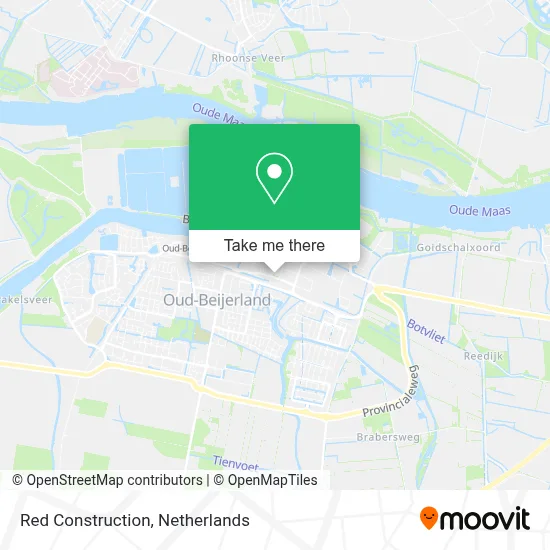 Red Bouw map