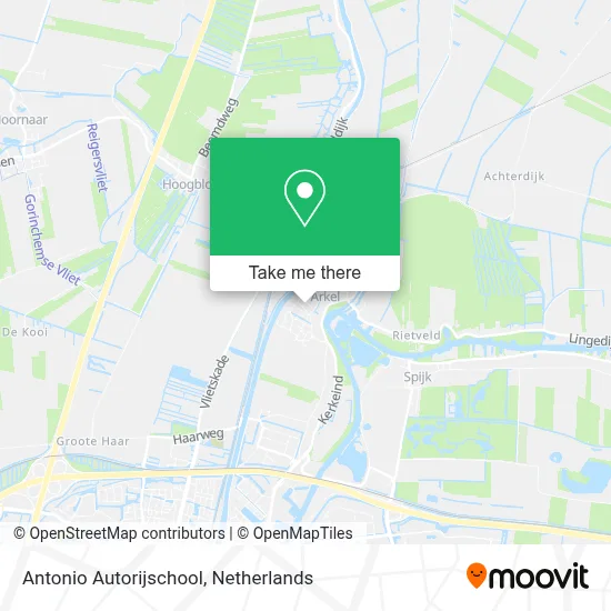 Antonio Autorijschool map