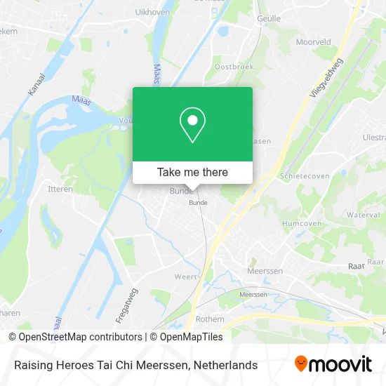 Raising Heroes Tai Chi Meerssen map