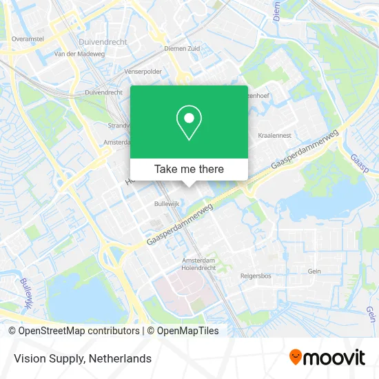 Vision Supply map