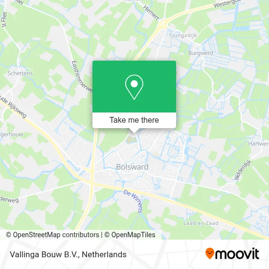 Vallinga Bouw B.V. map