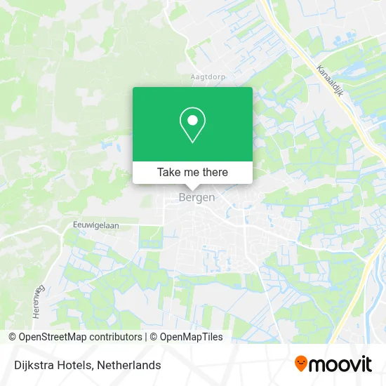 Dijkstra Hotels map