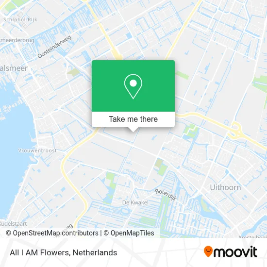All I AM Flowers map