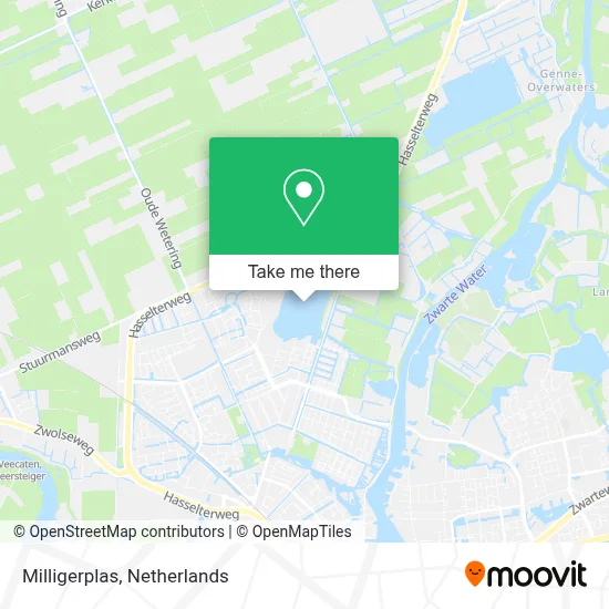 Milligerplas map