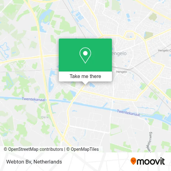 Webton Bv map