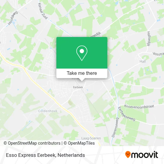 Esso Express Eerbeek map