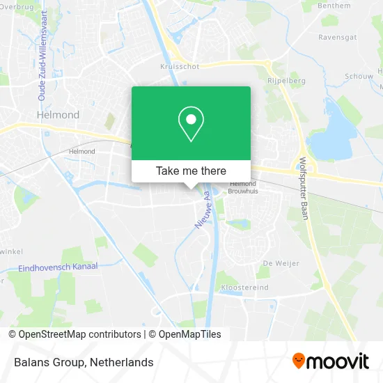 Balans Group map