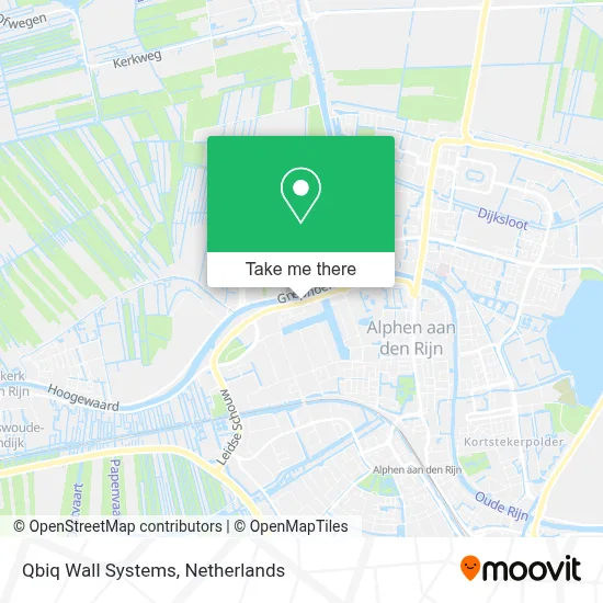 Qbiq Wall Systems map