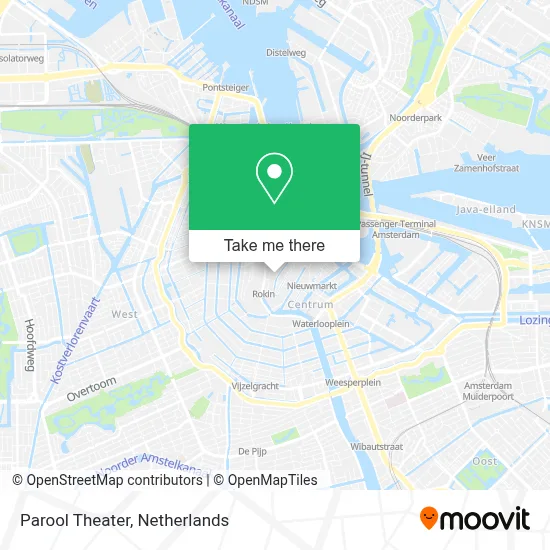 Parool Theater map