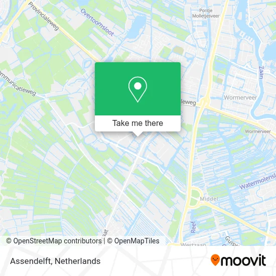 Assendelft map