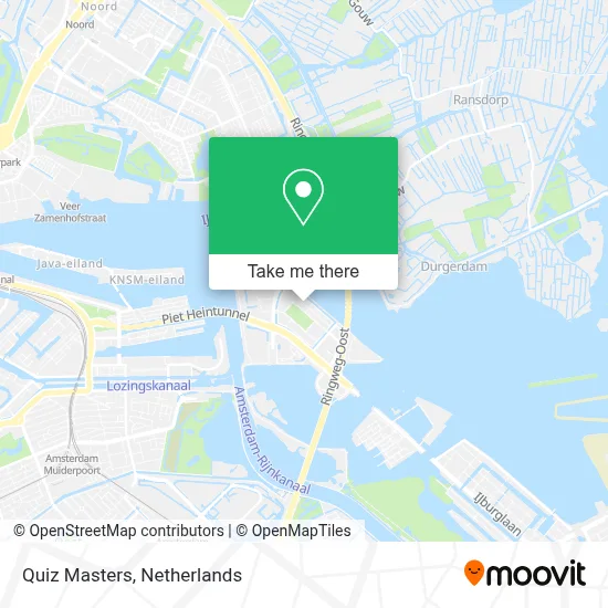 Quiz Masters map