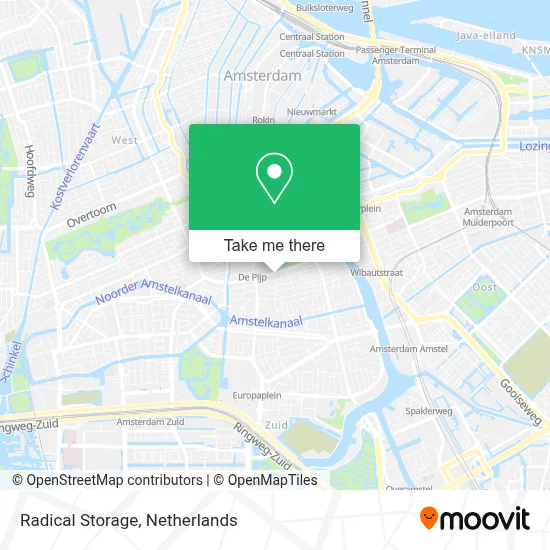 Radical Storage map