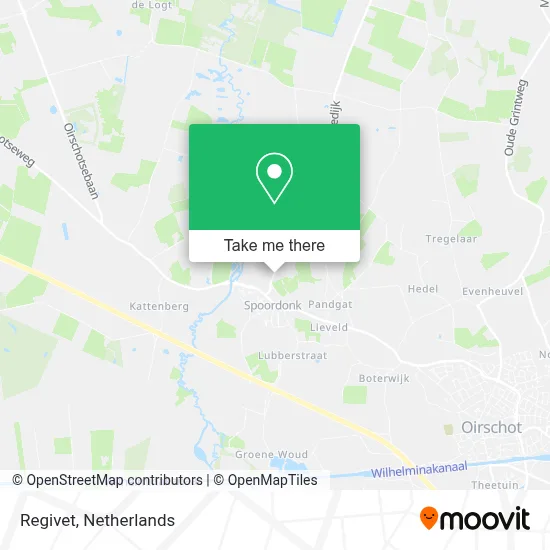 Regivet map