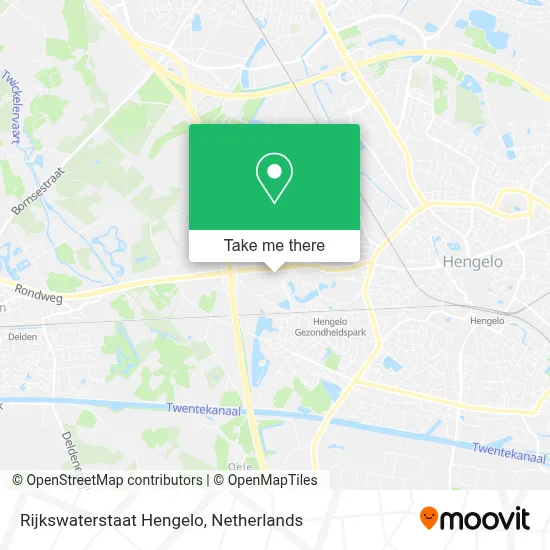 Rijkswaterstaat Hengelo map