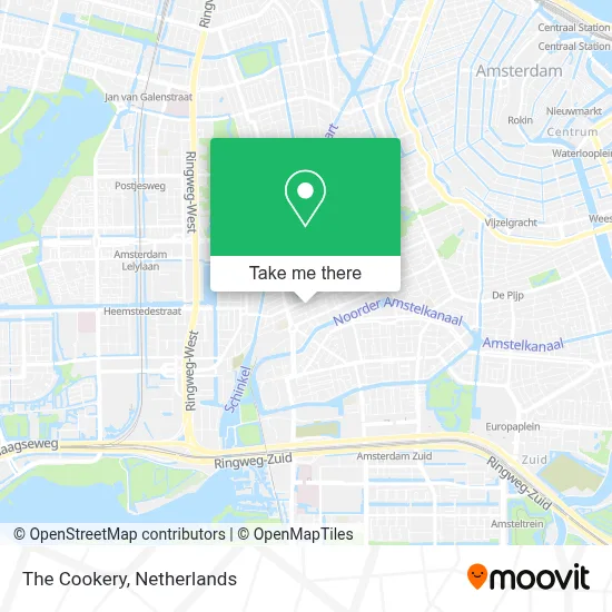 The Cookery map