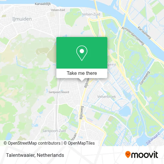 Talentwaaier map