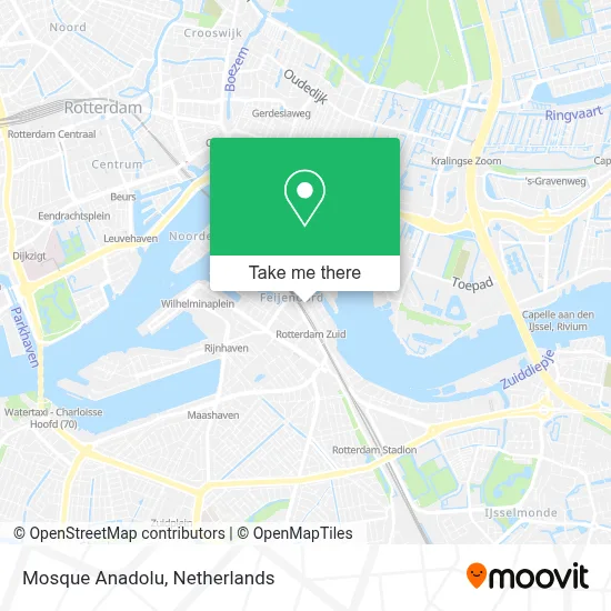 Mosque Anadolu map
