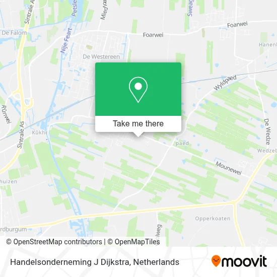 Handelsonderneming J Dijkstra map