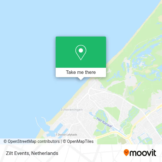 Zilt Events map