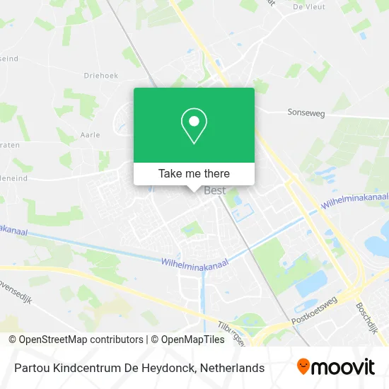 Partou Kindcentrum De Heydonck map